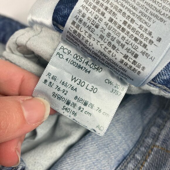 Levi's Jeans Mens Size 30x30 Blue - Picture 15 of 15